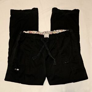 Koi Lindsey Style Scrub Pants In Black Size Xlarge Tall